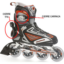 Inline skates straps and laces